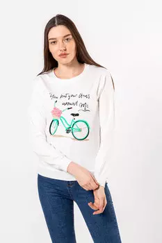 Толстовка женская STOLNIK 0988 (M, Белый)