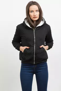 Толстовка женская STOLNIK 822 (M-L, Черный)