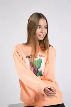 Толстовка женская Yasiping F7302 (M-L, Белый)