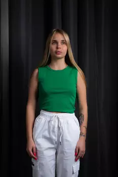 Топ женский Fashion&amp;Best 9331 (M-L, Белый)
