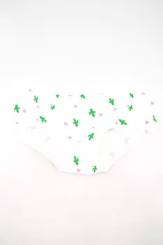 Трусы комплект Cherry Girl 6744-19 (M, Черный/Серый)