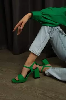 Туфли женские Masanotti K-L-1039-S5-W42 (37, Зеленый)