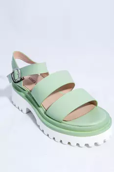 Туфли женские SIDESTEP D126-A419 иск кож (40, Зеленый)