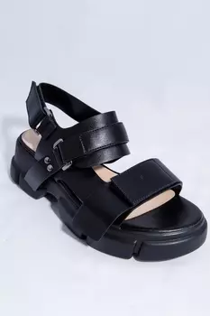 Туфли женские SIDESTEP S1015-A357 иск кож (40, Черный)