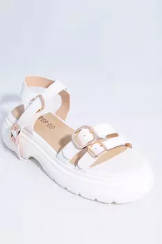 Туфли женские SIDESTEP W2420-H578-5 иск кож (37, Белый)