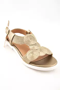 Туфли женские Stefaniya nina HN803-14 иск кож (37, Золотой)