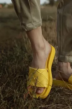 Туфли женские Stefaniya nina KZ807-10 иск кож (36, Желтый)