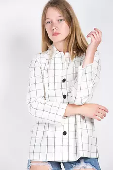 Жакет женский (B) STOLNIK 859 (42, Белый)