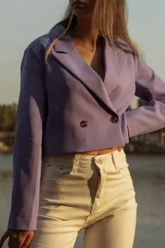 Жакет женский STOLNIK (B) H2019 (44, Серый)