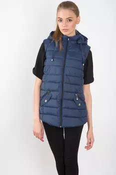 Жилет женский Диштан AJD-18 (56, Темно-Синий)