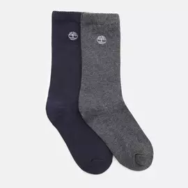 2 Pair Basic Crew Sock