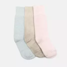 3 Pair Rib Marled Giftbox