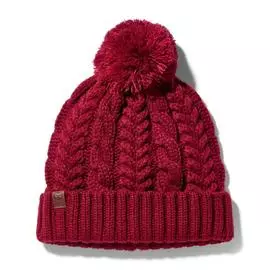Cable Watchcap With Pom