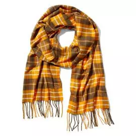 Cape Neddick Plaid Scarf With Giftbox And Sticker