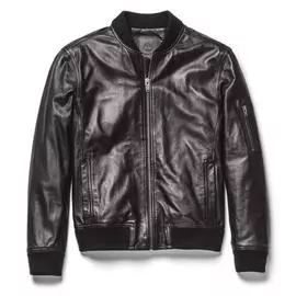 Leather Bomber