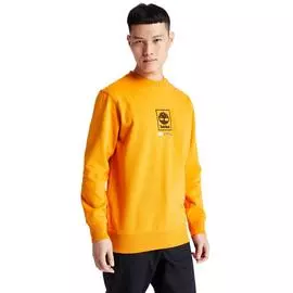 Logo Play Heavy Elongated Crew Neck Sweatshirt