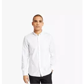 LS Ela River Elevated Oxford Solid Shirt (Regular)