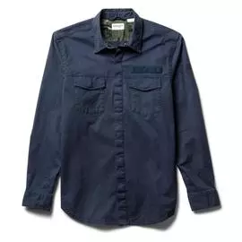 LS Smith River Military Inspired Stretch Twill Overshirt