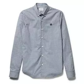 LS Suncook River Gingham Dobby Non Iron Slim