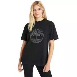 Oversize Tee With Reflective Logo