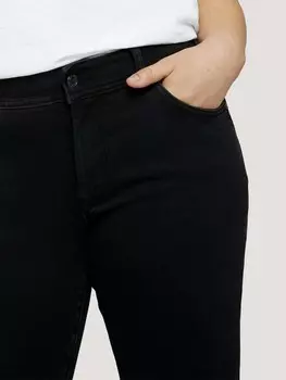 Black skinny denim
