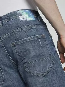 Cropped CONROY destroyed denim