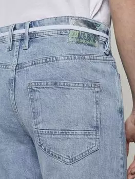 Loose fit tinted 90's denim