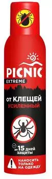 Аэрозоль пикник экстрим 150 мл от клещей