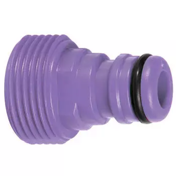 Адаптер пластмассовый 3/4 внешняя резьба палисад 65750