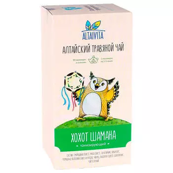 Акция 1+1 Чай ALTAIVITA 10пир*4г хохот шамана травяной