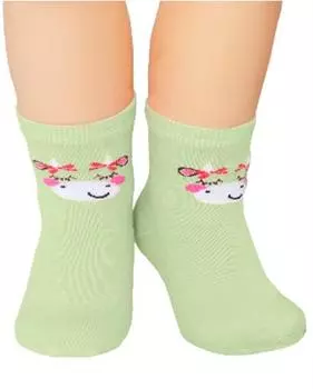 Носки детские тач р.16-18 зеленый 1916