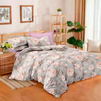 Комплект постельного белья Amore Mio поплин Combo евро 10586