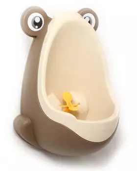 Писсуар детский лягушка коричневый