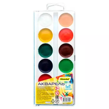 Акварель 12цв Silwerhof солнечная коллекция 10855