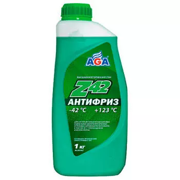 Антифриз зеленый -42с 946мл aga048z