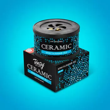 Ароматизатор Tensy банка керамика мел кристальный лед