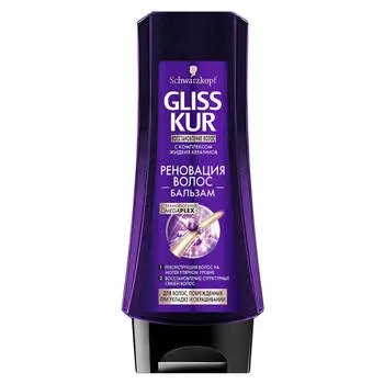 Бальзам д/волос глисс кур 200мл реновация волос
