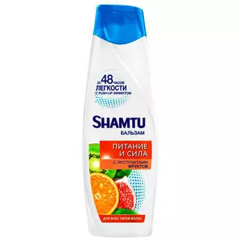 Бальзам для волос Shamtu 360мл питание и сила