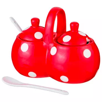 Банка для специй Арти-М 17*10*13см горошек 358-1312