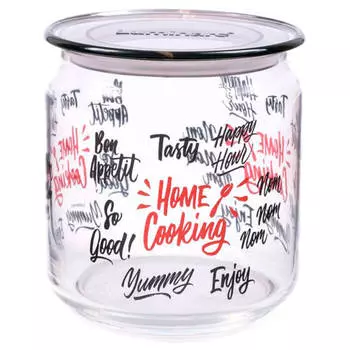 Банка для сыпучих продуктов 0,5л Luminarc Home Cooking Plano p7805