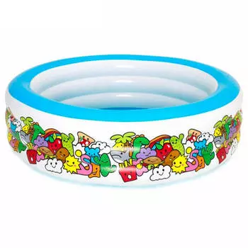 Бассейн бествей 196*53 см надувной персонаж от 6 лет 51122