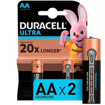 Батарейка Duracell Ultra Power AA 2bl