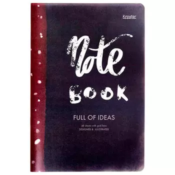 Бизнес-тетрадь 48л клетка Kroyter а4 серия офис 1100018