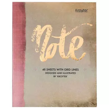 Бизнес-тетрадь 48л клетка Kroyter а5 серия офис 1100013