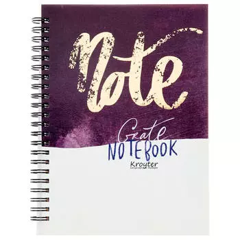 Бизнес-тетрадь 80л клетка Kroyter а5 серия офис 1100023