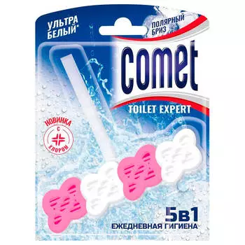 Блок д/унитаза комет 48 г полярный бриз