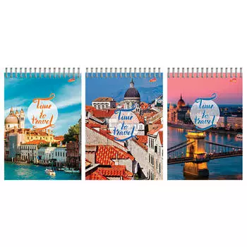 Блокнот 32л города время странствий