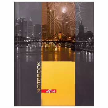 Блокнот брауберг 80 л а6 ночной город малый формат 110 х147 мм твердый клетка 123246