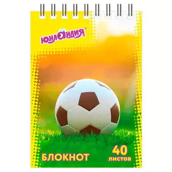 Блокнот Юнландия 40л а7 монстр-трак/футбол 129859