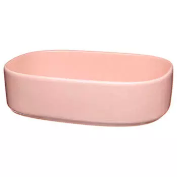 Блюдо 1.2 л для запекания 29, 5*20*8 см в плетеной корзине бронко фьюжин пудровое 263-1157